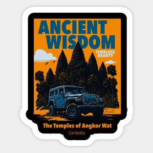 Ancient Wisdom Timeless Beauty Sticker